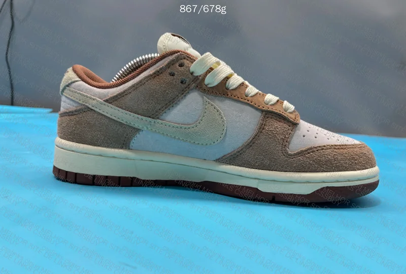 Top/S2 Dunk White Brown - SALE 3