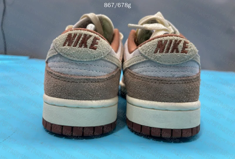 Top/S2 Dunk White Brown - SALE 4