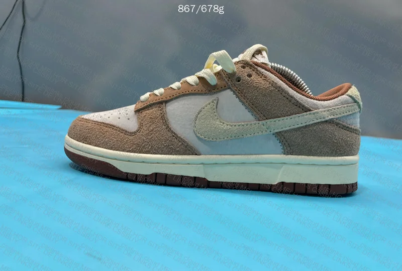 Top/S2 Dunk White Brown - SALE 5