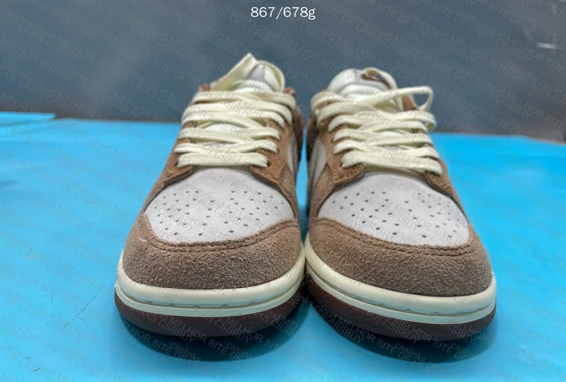 Top/S2 Dunk White Brown - SALE 6
