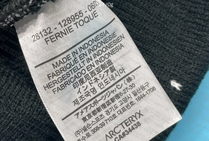 Touca Arc'teryx 3