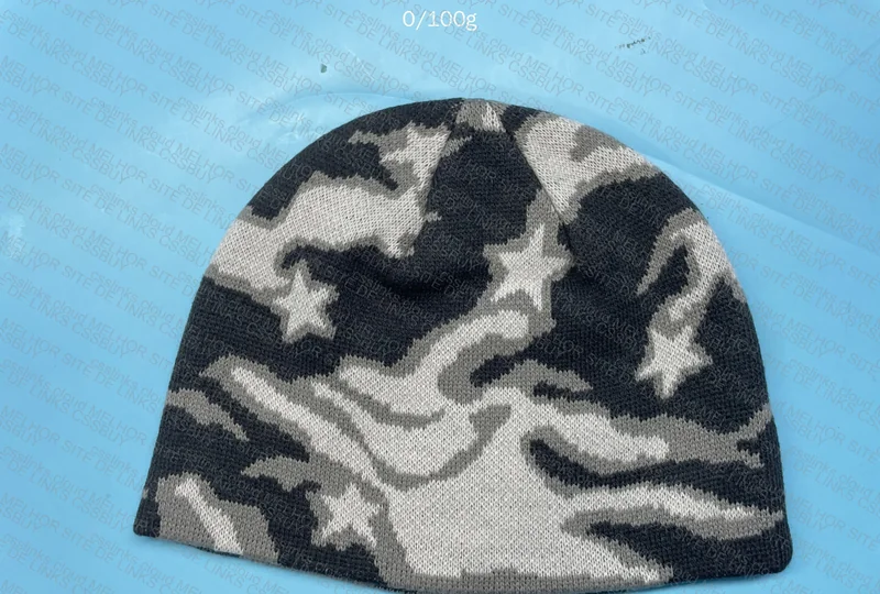Broken Planet Camo Beanie 3