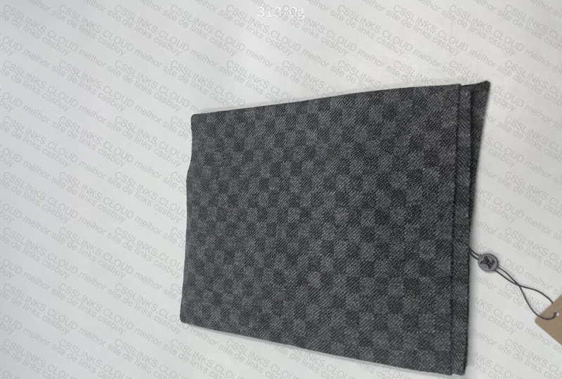 Black LV Louis Vuitton Beanie and Scarf 5