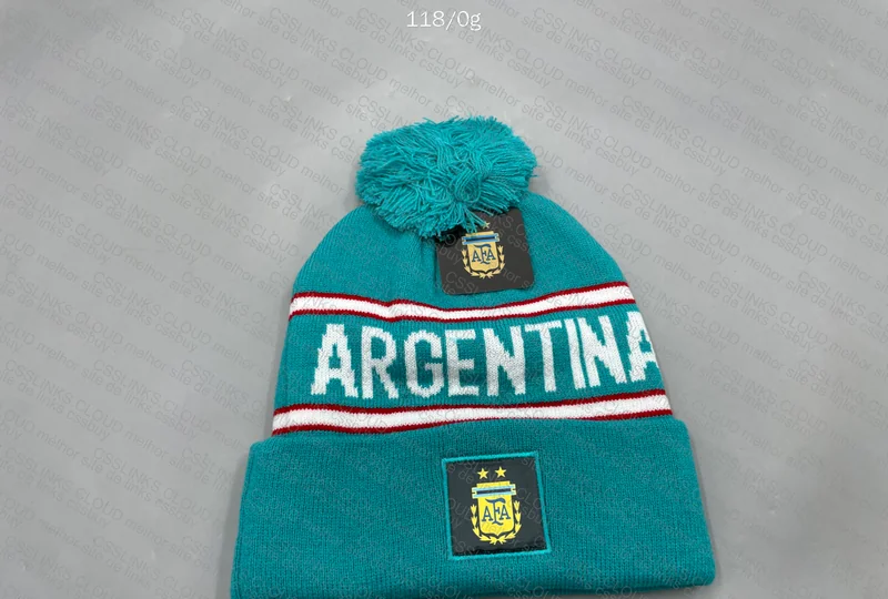 Argentina Football Beanie