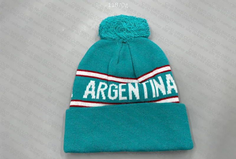 Argentina Football Beanie 3