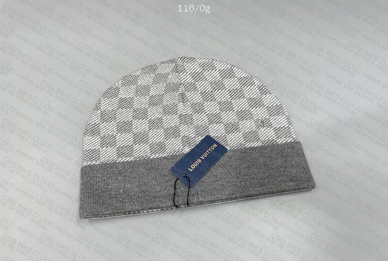 Gray LV Beanie 3