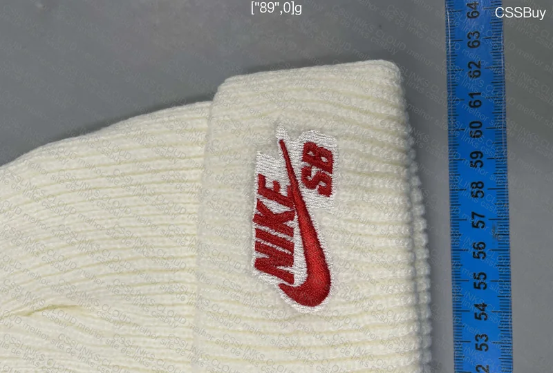 Nike SB White Beanie 2