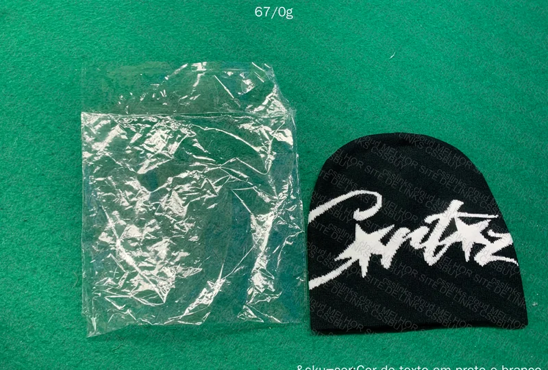 Black Corteiz Beanie 2