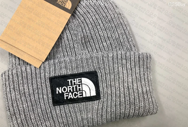 TNF Gray Beanie