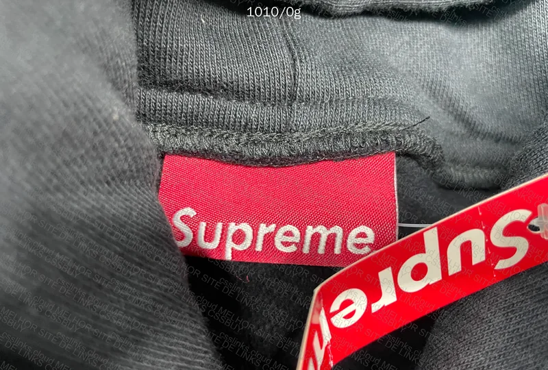 Toy Machine x Supreme Hooded Sweatshirt Black 6