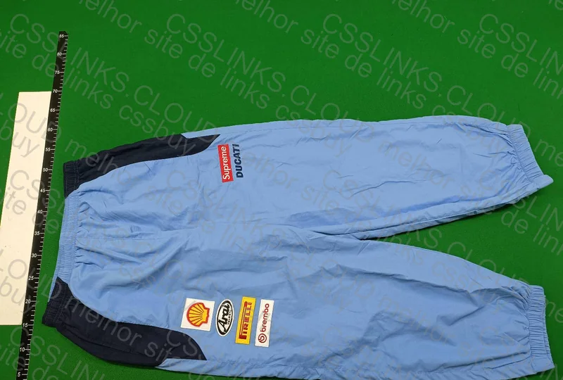 Track suit supreme x ducati blue 2