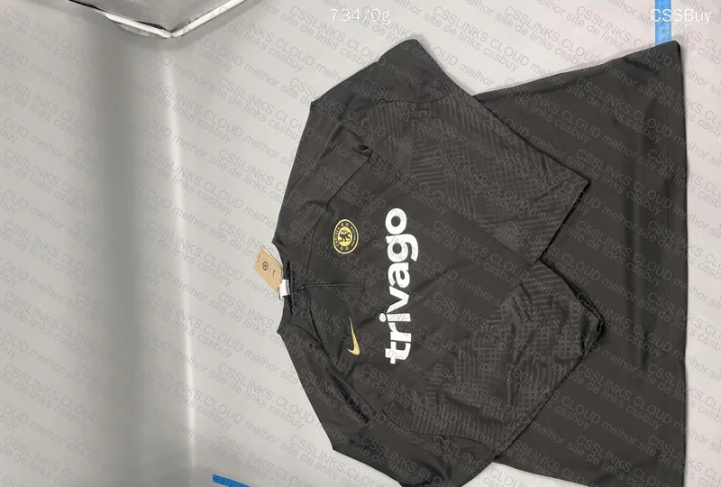 Black Chelsea 22/23 Track Suit 2