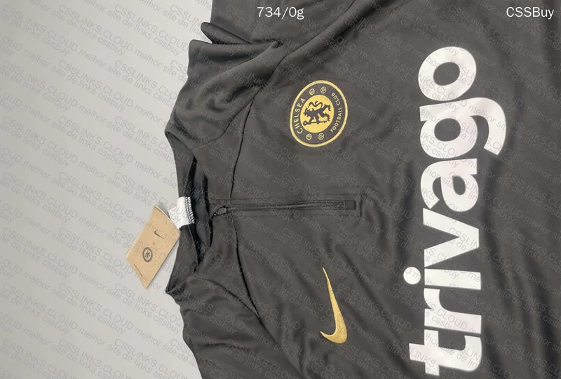 Black Chelsea 22/23 Track Suit 3