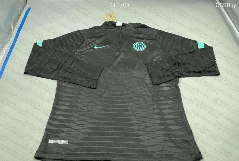 Inter Milan 22/23 Black Tracksuit 6