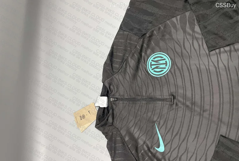 Inter Milan 22/23 Black Tracksuit 7