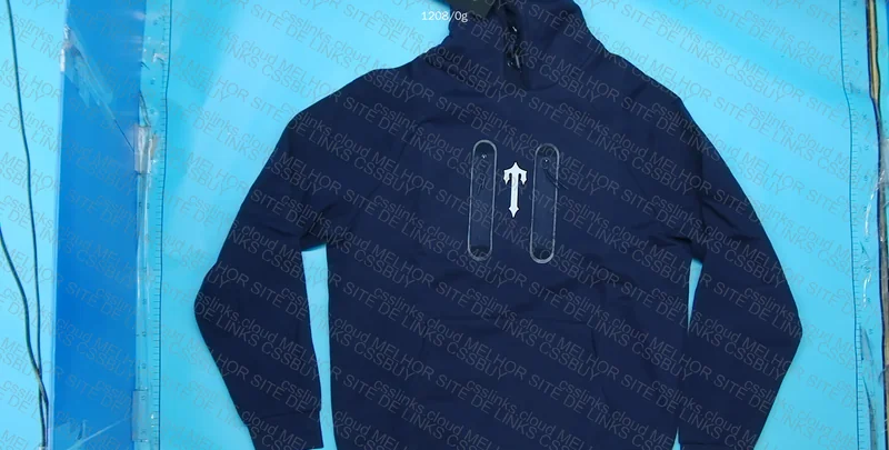 Tracksuit Trapstar Navy BLUE goat 2