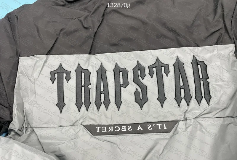 Trapstar UK Decoded AW23 Puffer Black/Grey 5