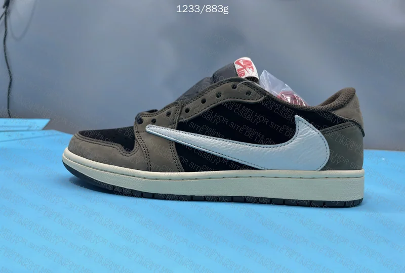 Travis Dark Mocha Low AJ1 4