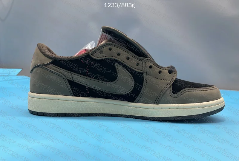 Travis Dark Mocha Low AJ1 5
