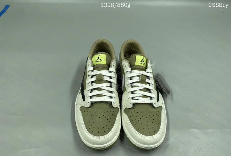 Travis Scoot x Air Jordan 1 Low Golf