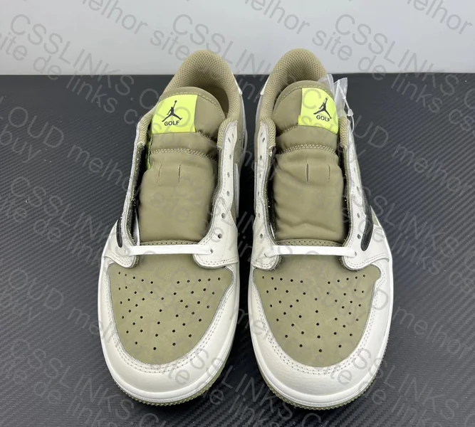 Travis Scoot xAir Jordan 1 Low Golf 10