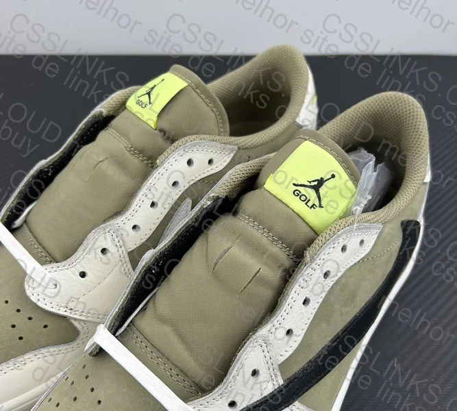 Travis Scoot xAir Jordan 1 Low Golf 5