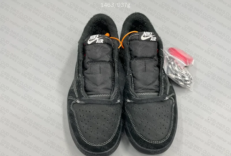 Travis Scott Air Jordan 1 Black Phantom ZOK