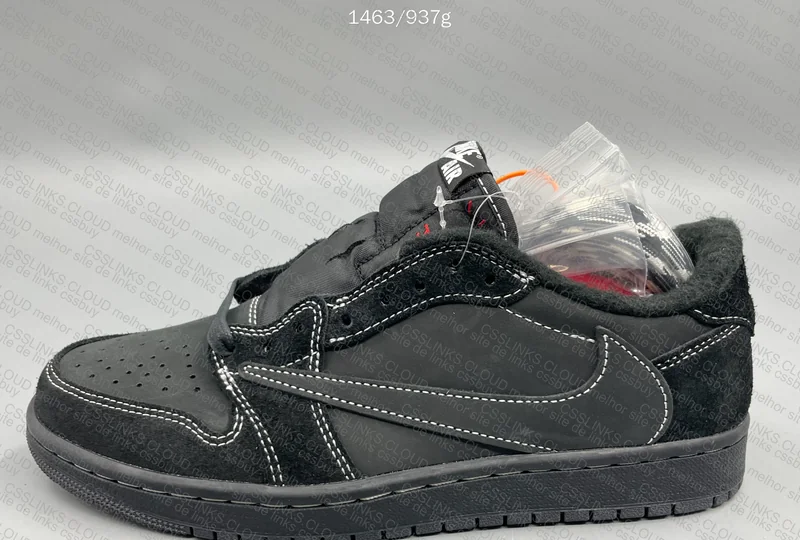 Travis Scott Air Jordan 1 Black Phantom ZOK 4