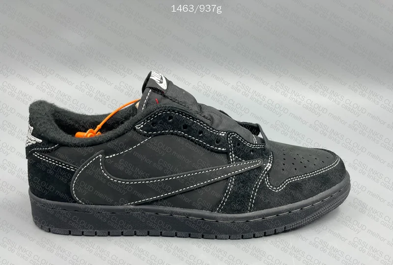 Travis Scott Air Jordan 1 Black Phantom ZOK 5