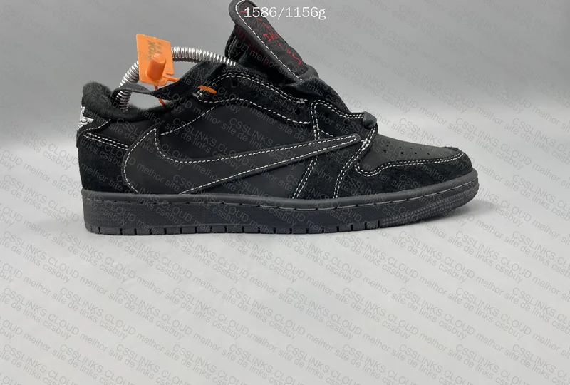 Travis Scott Air Jordan 1 Black Phantom ZOK (Ta Gl?) 3