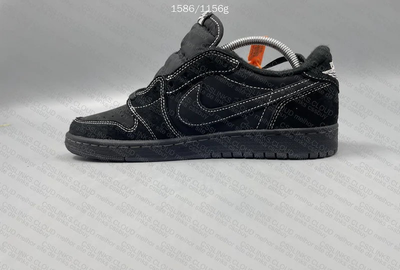 Travis Scott Air Jordan 1 Black Phantom ZOK (Ta Gl?) 4