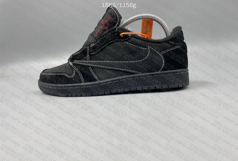 Travis Scott Air Jordan 1 Black Phantom ZOK (Ta Gl?) 7