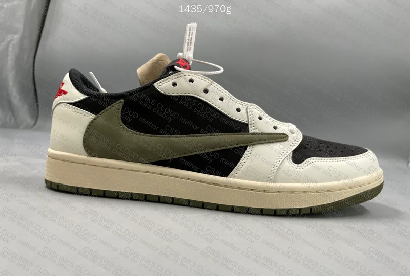 Travis Scott Air Jordan 1 Low OG “Olive”