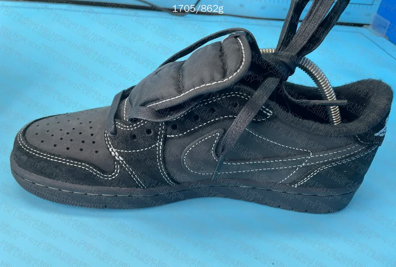 Travis scott AJ1 Black Phantom 10