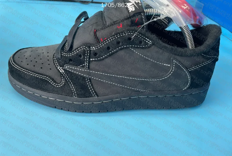 Travis scott AJ1 Black Phantom 6