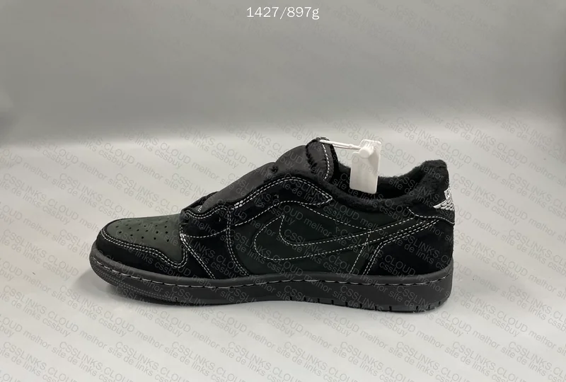 Travis Scott black phantom 8