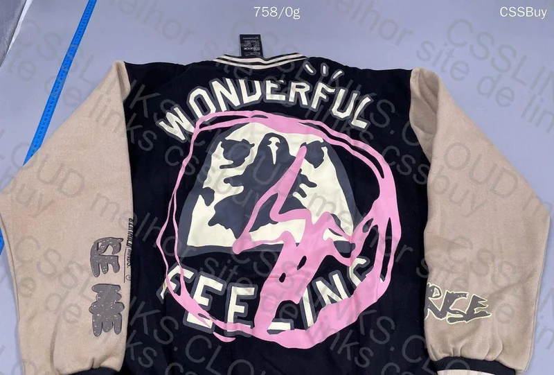 Travis Scott Cactus Jack For Fragment Manifest Letterman Jacket 6
