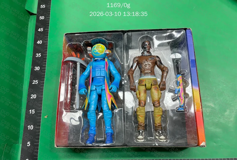 Travis Scott Cactus Jack Fortnite 12" Action Figure Duo Set