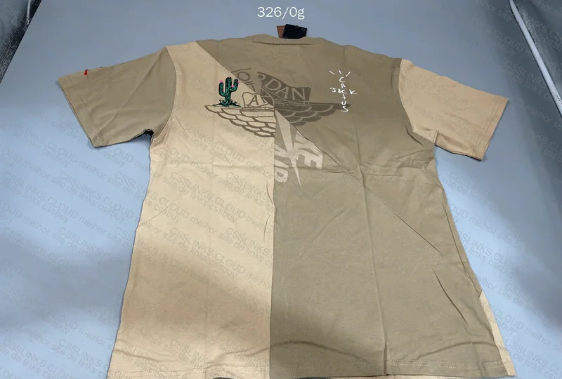 Travis Scott Cactus Jack x Jordan T-Shirt Khaki Desert