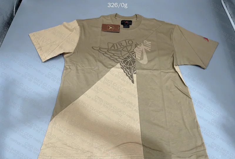 Travis Scott Cactus Jack x Jordan T-Shirt Khaki Desert 3
