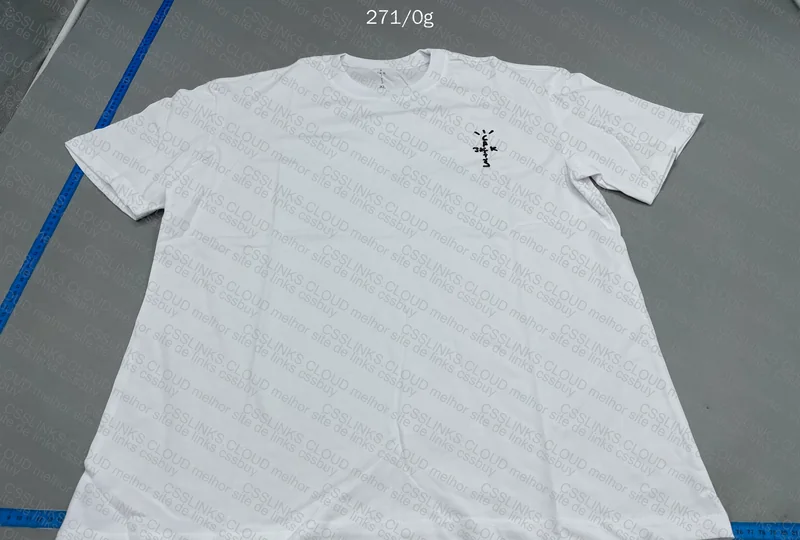 Travis Scott Cactus Jack White T-Shirt 2