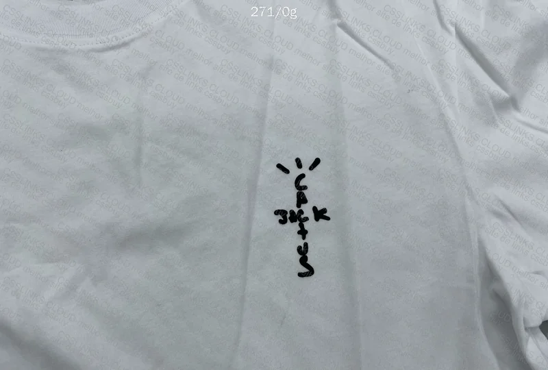 Travis Scott Cactus Jack White T-Shirt 4
