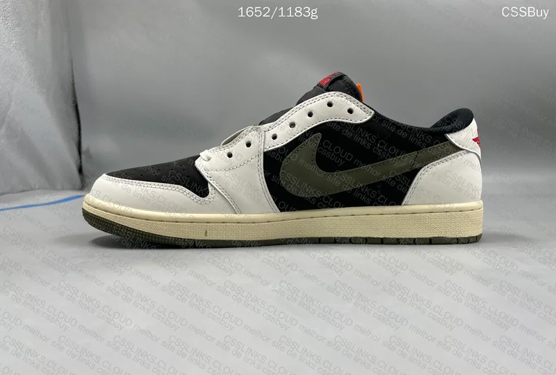 Travis Scott Olive (AJ1 Low) 6