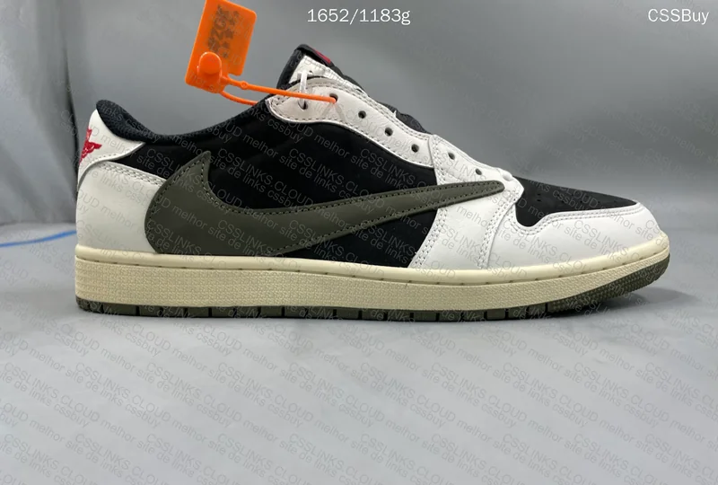 Travis Scott Olive (AJ1 Low) 7