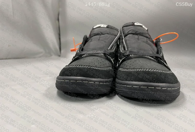 TRAVIS SCOTT X AIR JORDAN 1 LOW BLACK PHANTOM 6