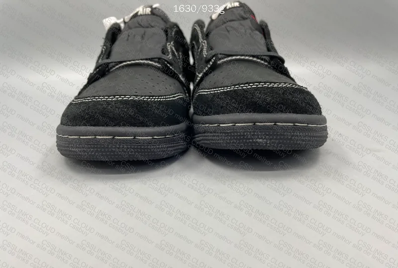 Travis Scott x Air Jordan 1 Low Black Phantom