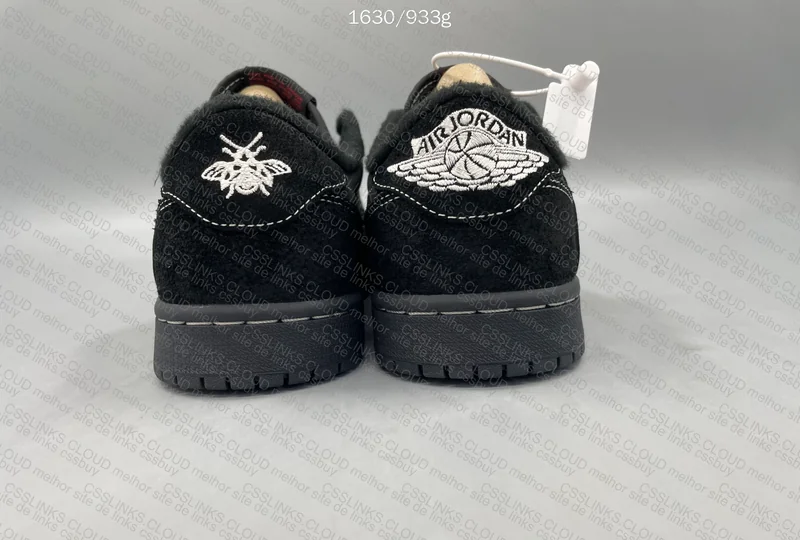 Travis Scott x Air Jordan 1 Low Black Phantom 6