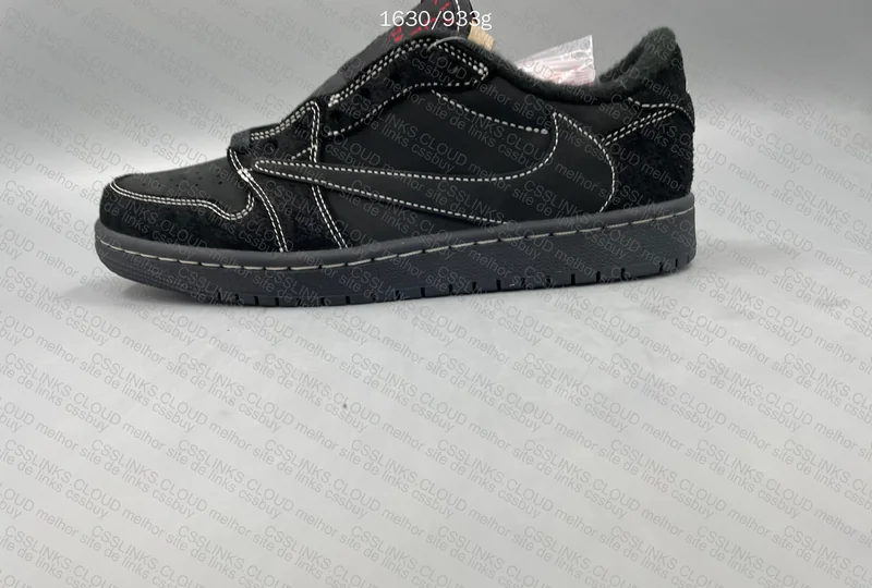 Travis Scott x Air Jordan 1 Low Black Phantom 9