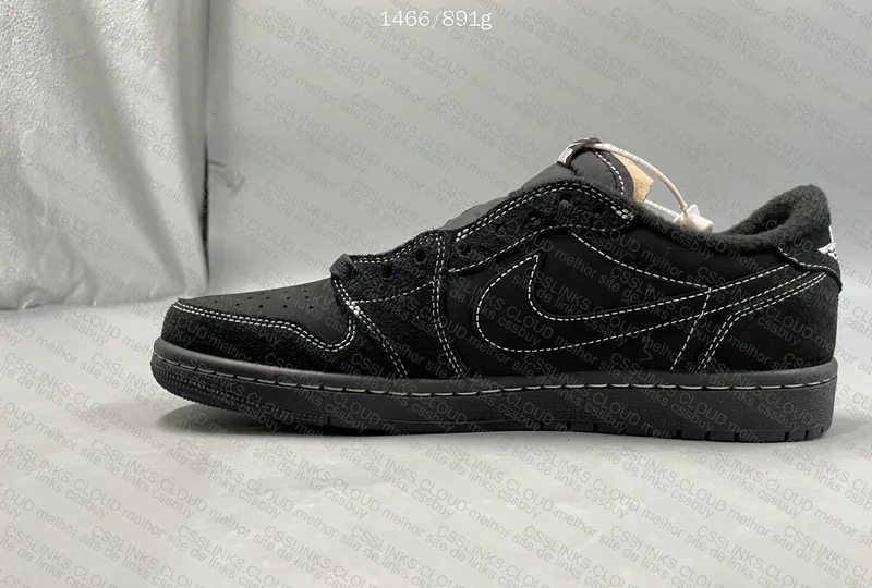 Travis Scott x Air Jordan 1 Low Black Phantom 2