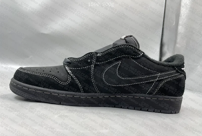 Travis Scott x Air Jordan 1 Low Black Phantom 10